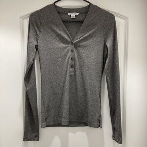 ATHLETA ribbed long sleeve size XS